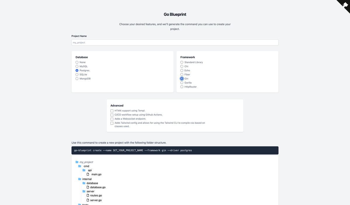 Developer Tools Thursday #1 - Blueprint for Go